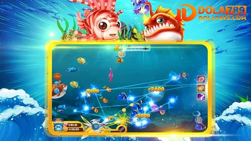 Giao diện săn cá xịn xò